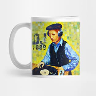 A japanese DJ in Paris in 1889 Mug